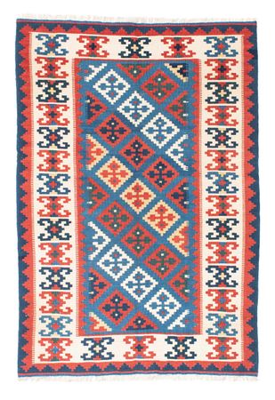 Tapis Kelim - Oriental - 188 x 122 cm - bleu