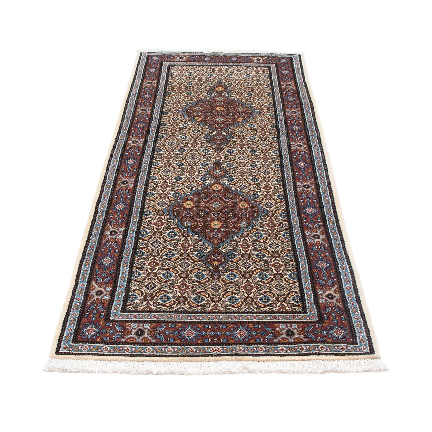 Løper Persisk teppe - klassisk - 200 x 75 cm - beige