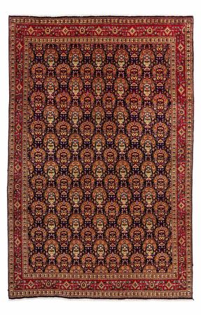 Tapis persan - Tabriz - Royal - 300 x 198 cm - bleu foncé