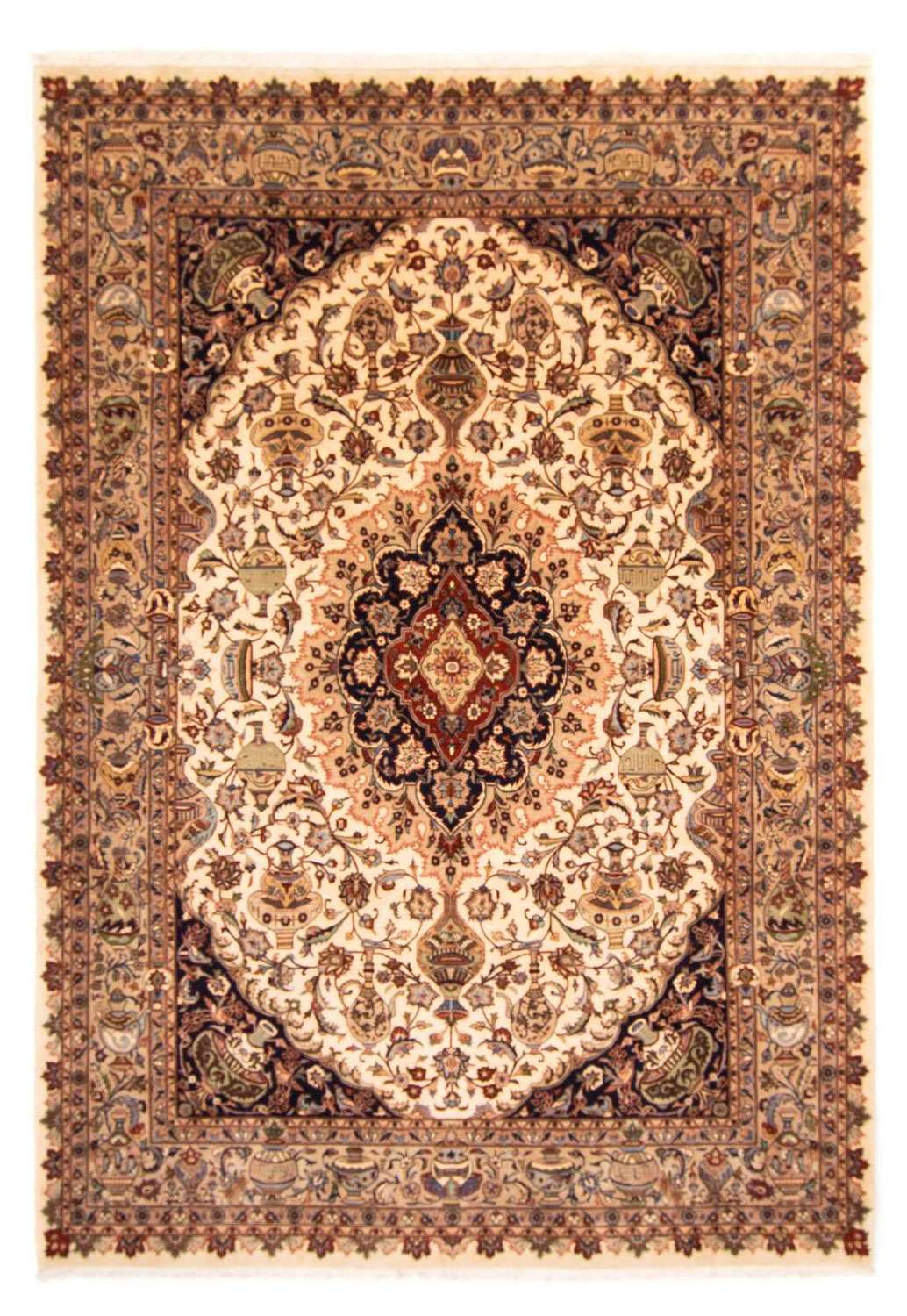 Persisk teppe - klassisk - 343 x 249 cm - beige