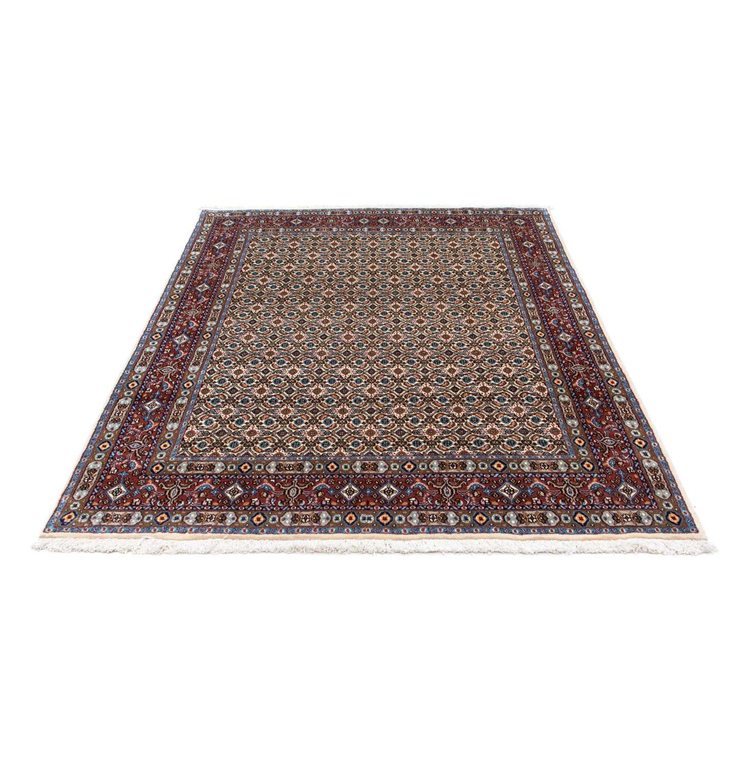 Perský koberec - Klasický - 196 x 147 cm - béžová