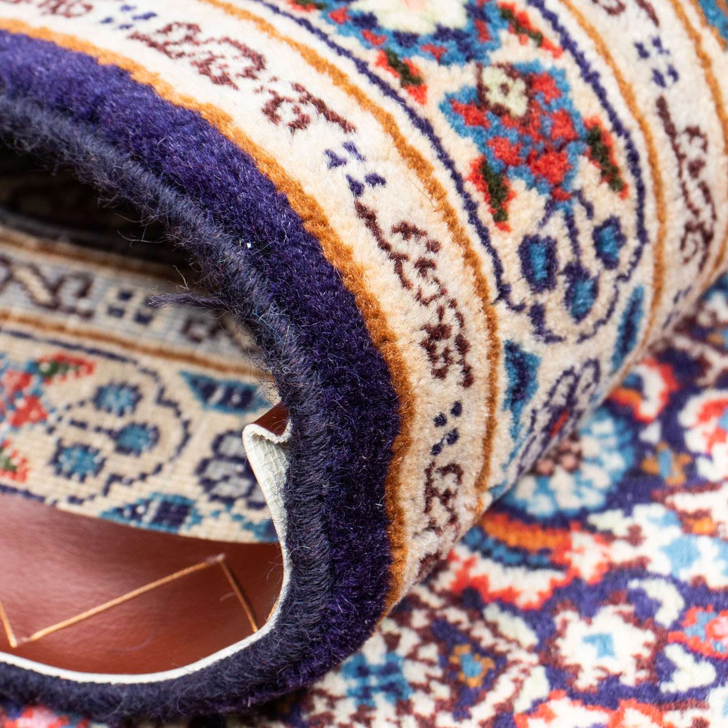 Persisk tæppe - Classic - 298 x 202 cm - mørkeblå