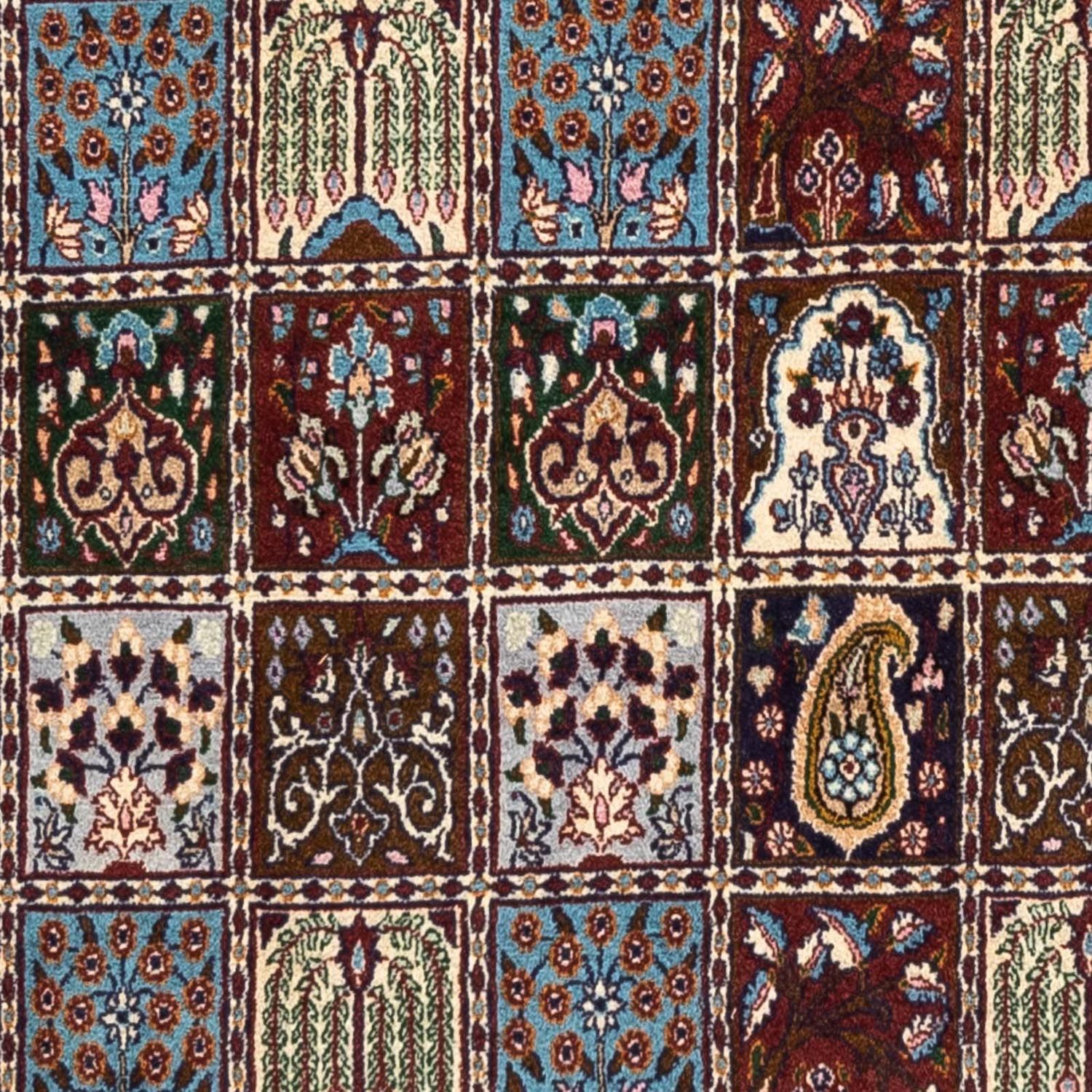 Alfombra persa - Clásica - 242 x 165 cm - rojo oscuro