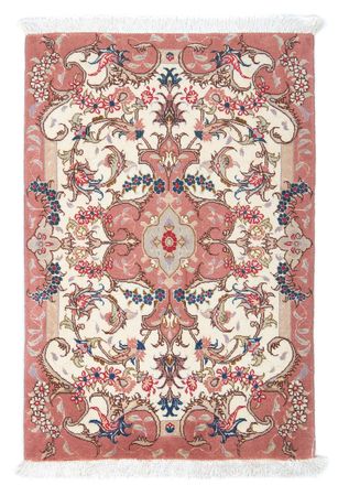 Alfombra Persa - Tabriz - Real - 86 x 60 cm - beige