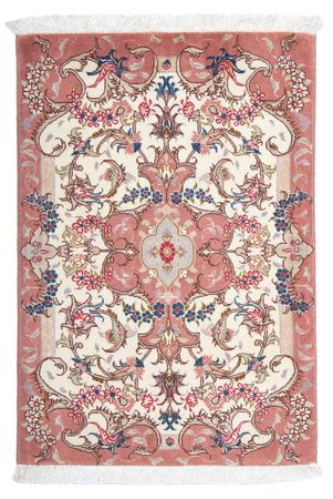 Tapete Persa - Tabriz - Royal - 90 x 60 cm - bege