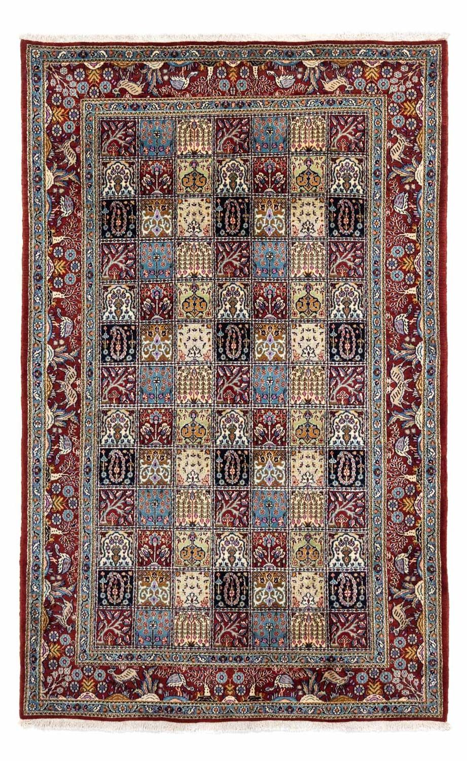 Tapis persan - Classique - 248 x 152 cm - rouge foncé