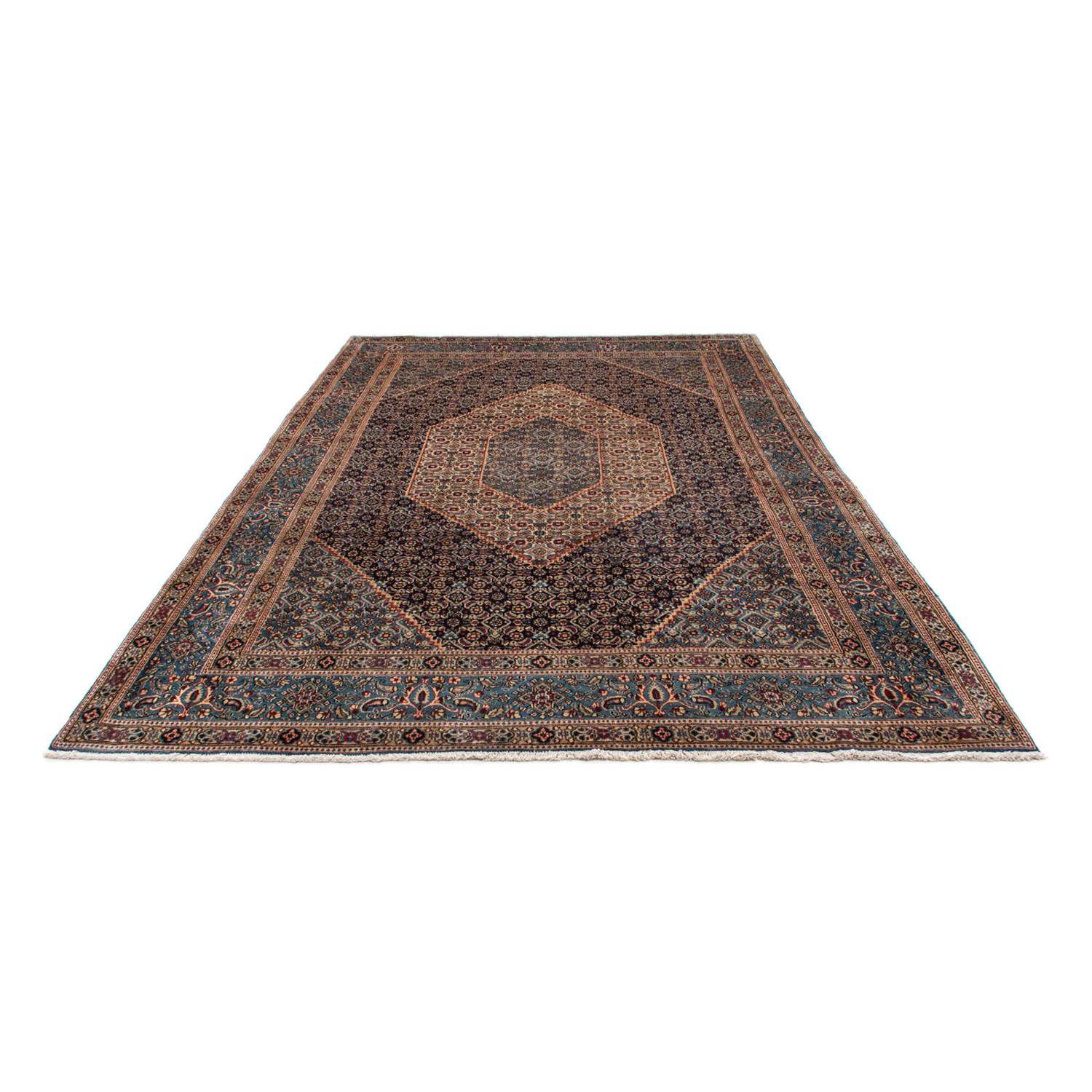 Perský koberec - Klasický - 305 x 208 cm - tmavě modrá