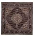 Perský koberec - Tabríz - Královský čtvercový  - 251 x 249 cm - tmavě modrá