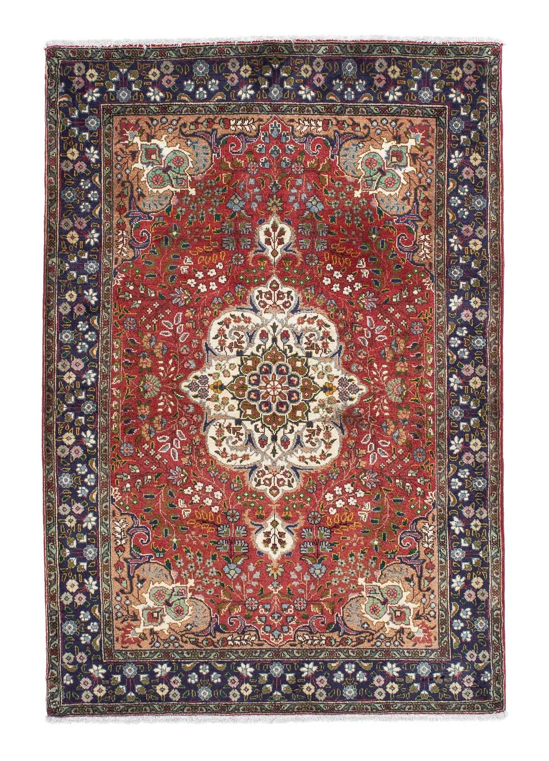 Perser Rug - Nomadic - 147 x 102 cm - red