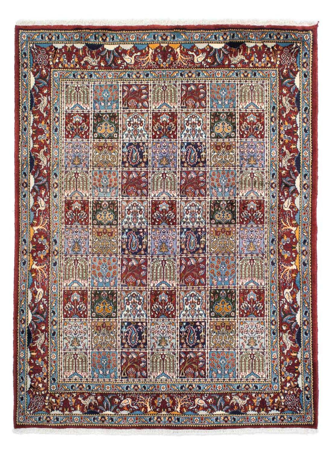 Tapis persan - Classique - 190 x 145 cm - rouge foncé