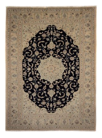 Perser Rug - Nain - 348 x 250 cm - dark blue