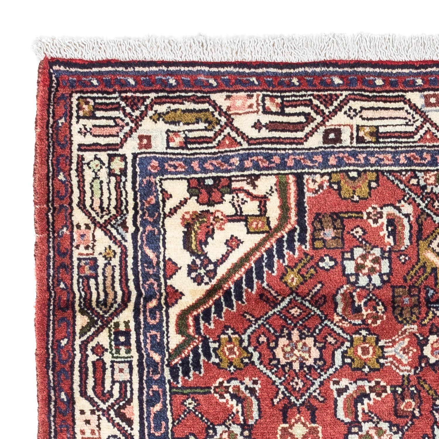 Tapis persan - Nomadic - 125 x 80 cm - rouge clair