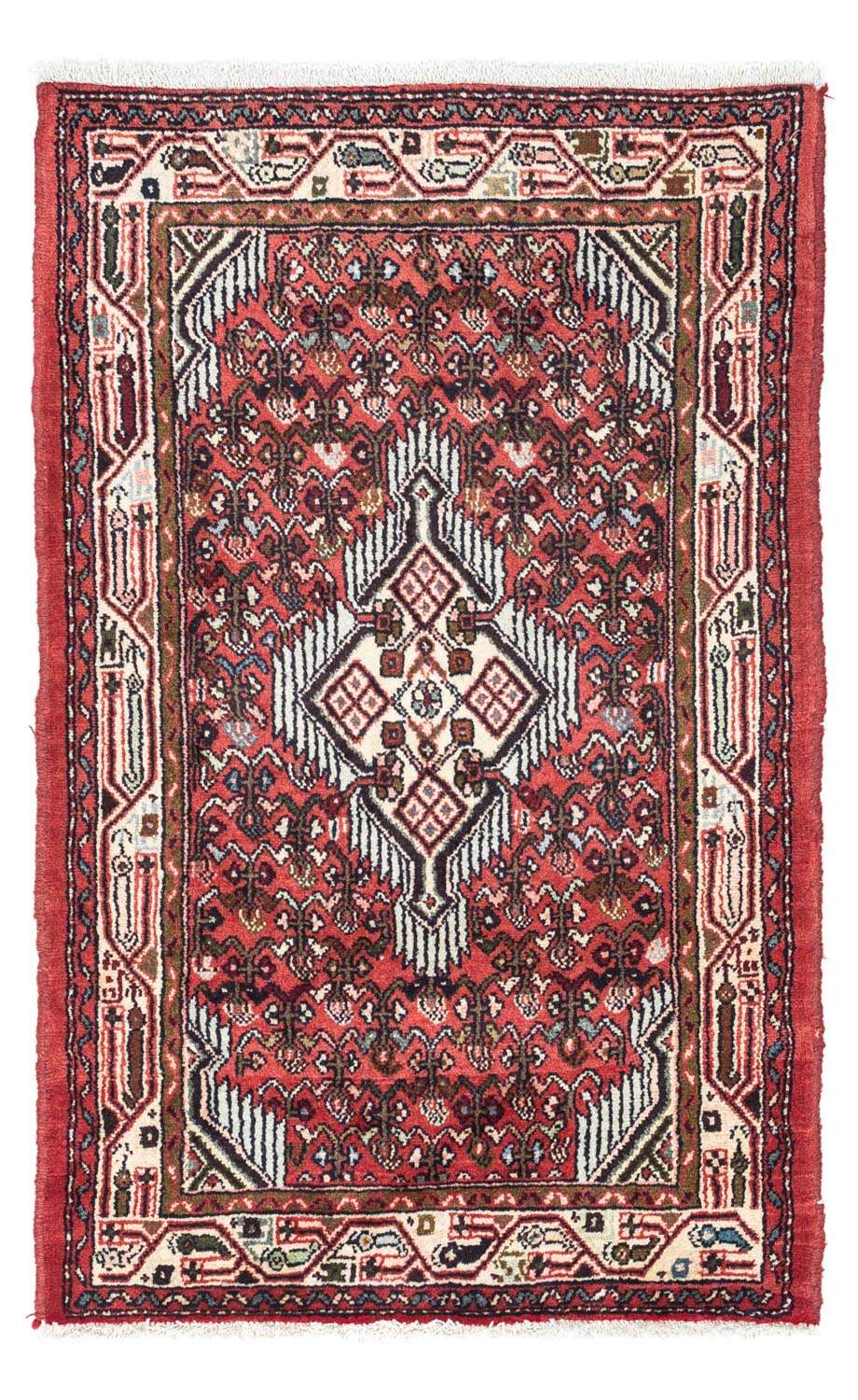 Perzisch Tapijt - Nomadisch - 125 x 80 cm - rood