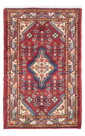 Tapis persan - Nomadic - 125 x 80 cm - rouge