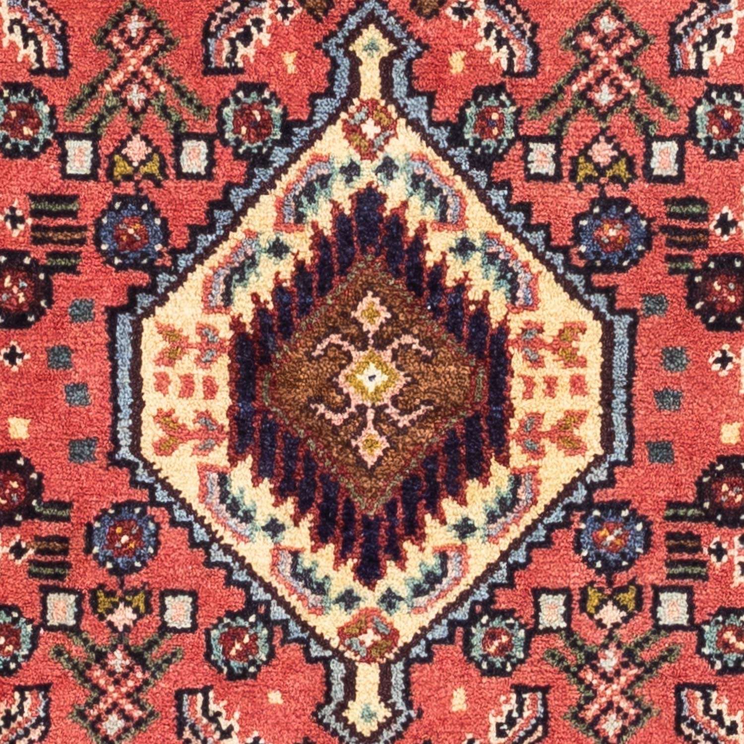 Tapis persan - Nomadic - 125 x 80 cm - rouge