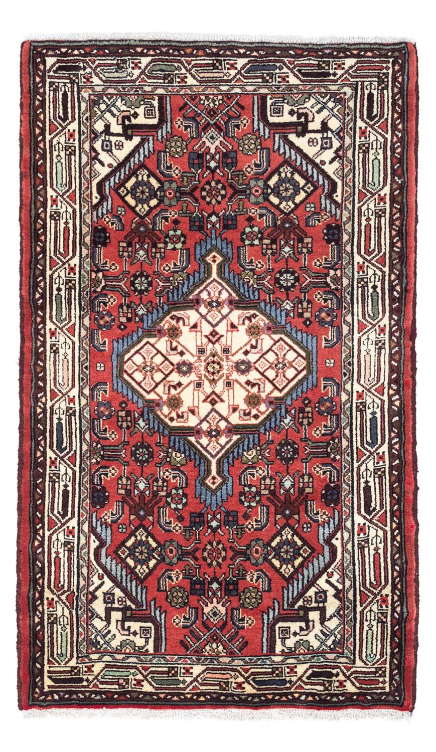 Alfombra persa - Nómada - 125 x 80 cm - rojo