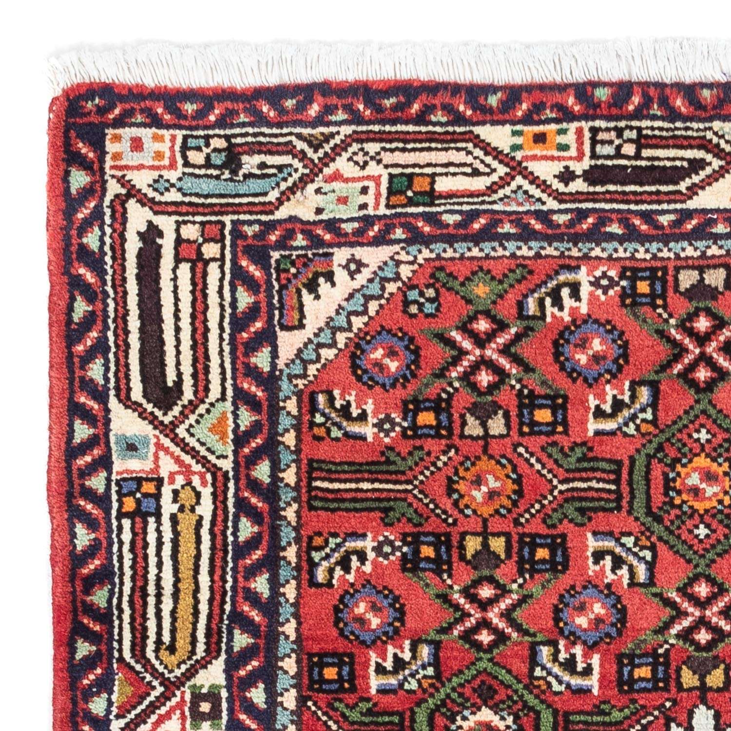 Tapis persan - Nomadic - 125 x 80 cm - rouge