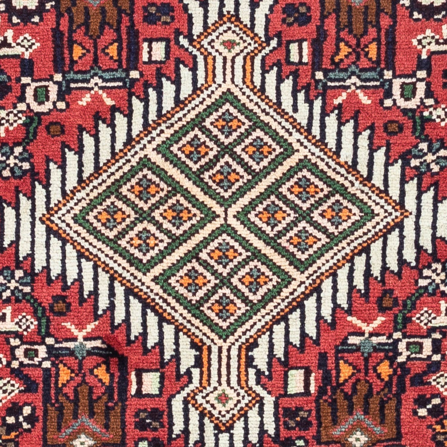 Alfombra persa - Nómada - 125 x 80 cm - rojo claro