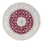 Tapis persan - Nain ronde  - 300 x 300 cm - rouge foncé