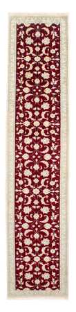 Runner Perser Rug - Nain - 382 x 83 cm - dark red