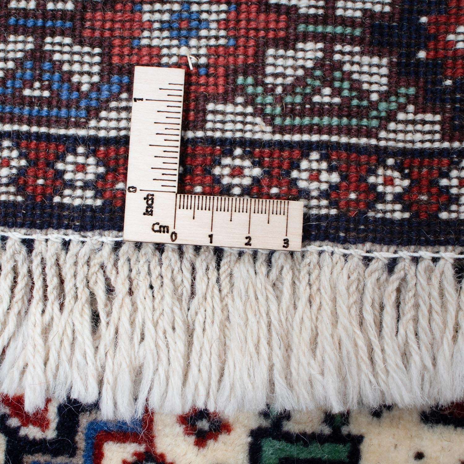 Løber Persisk tæppe - Nomadisk - 211 x 82 cm - mørkerød