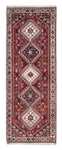 Alfombra de pasillo Alfombra persa - Nómada - 211 x 82 cm - rojo oscuro