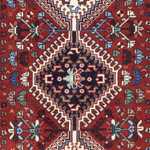 Corredor Tapete Persa - Nomadic - 211 x 82 cm - vermelho escuro
