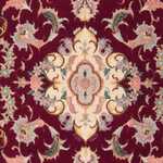 Persisk tæppe - Tabriz - Royal - 96 x 58 cm - mørkerød
