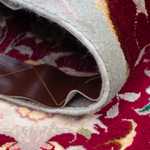 Persisk tæppe - Tabriz - Royal - 96 x 58 cm - mørkerød