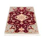 Perský koberec - Tabríz - Královský - 96 x 58 cm - tmavě červená