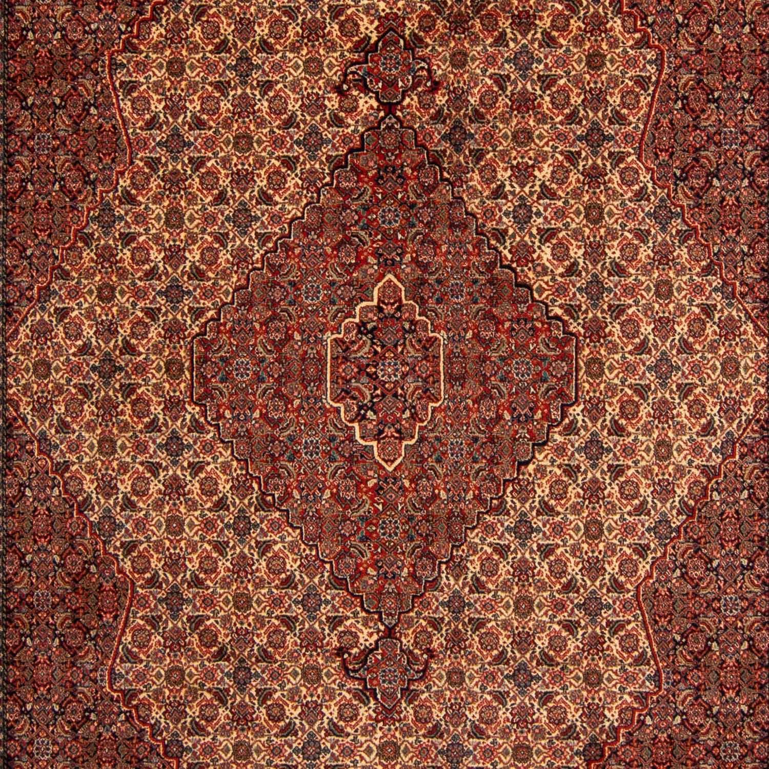 Persisk tæppe - Nomadisk - 333 x 244 cm - beige