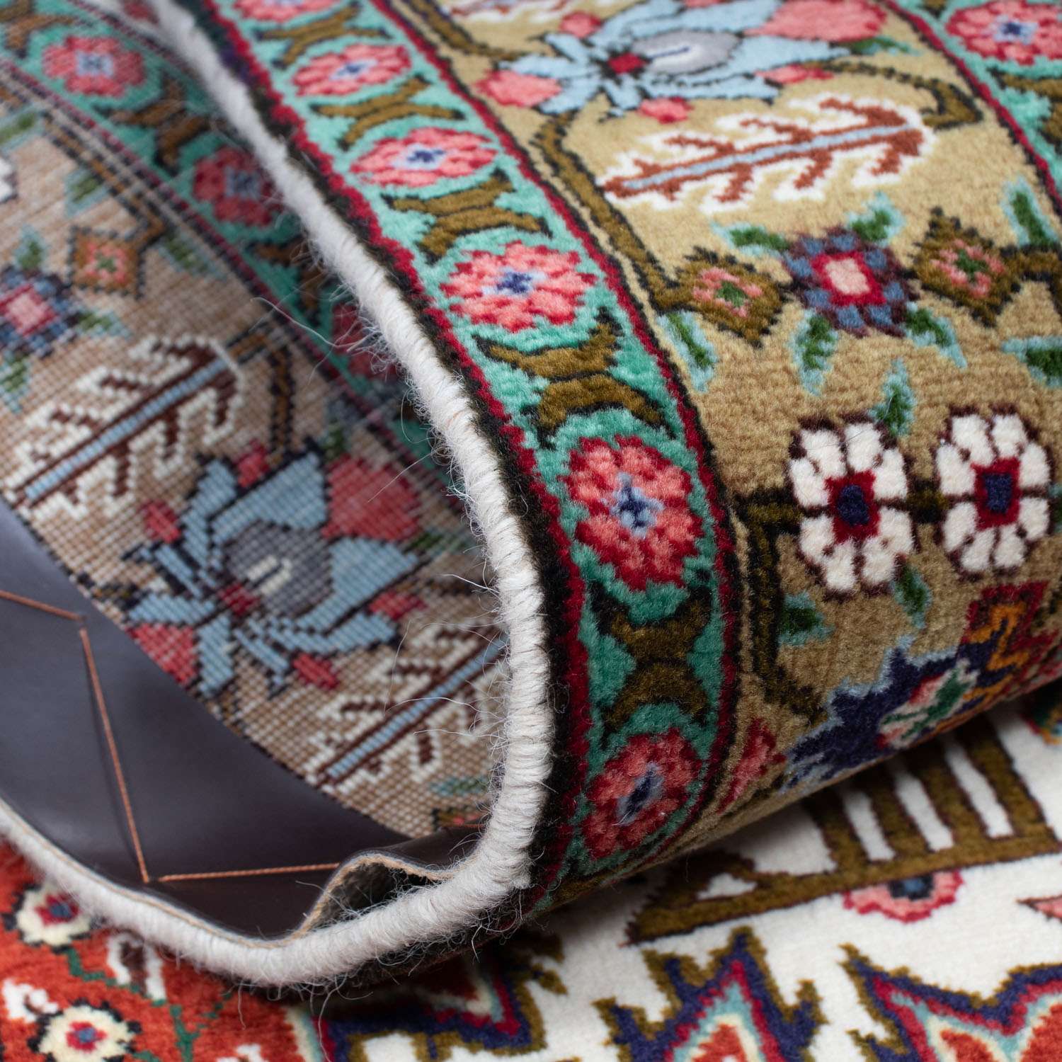 Perský koberec - Nomádský - 147 x 104 cm - béžová