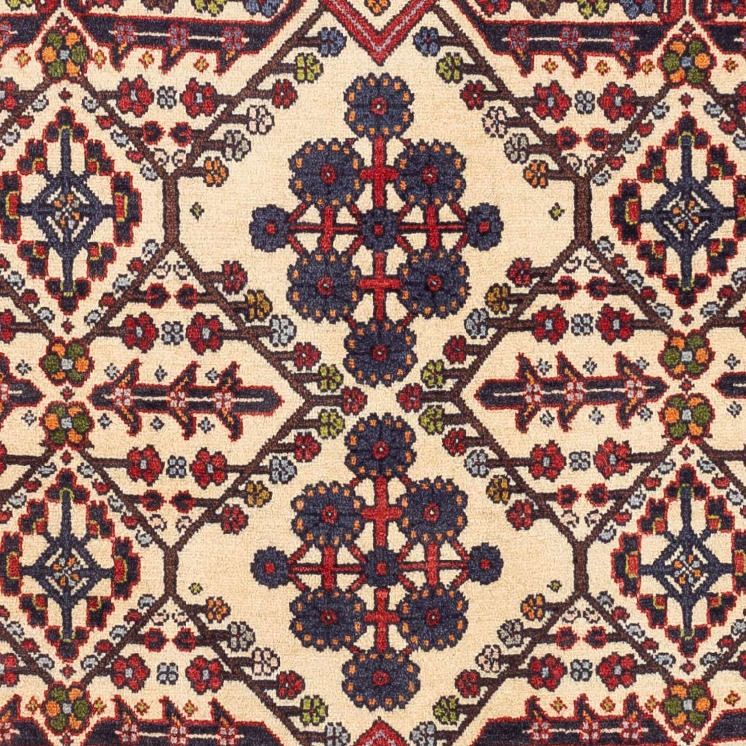 Perski dywan - Nomadyczny - 160 x 110 cm - beżowy