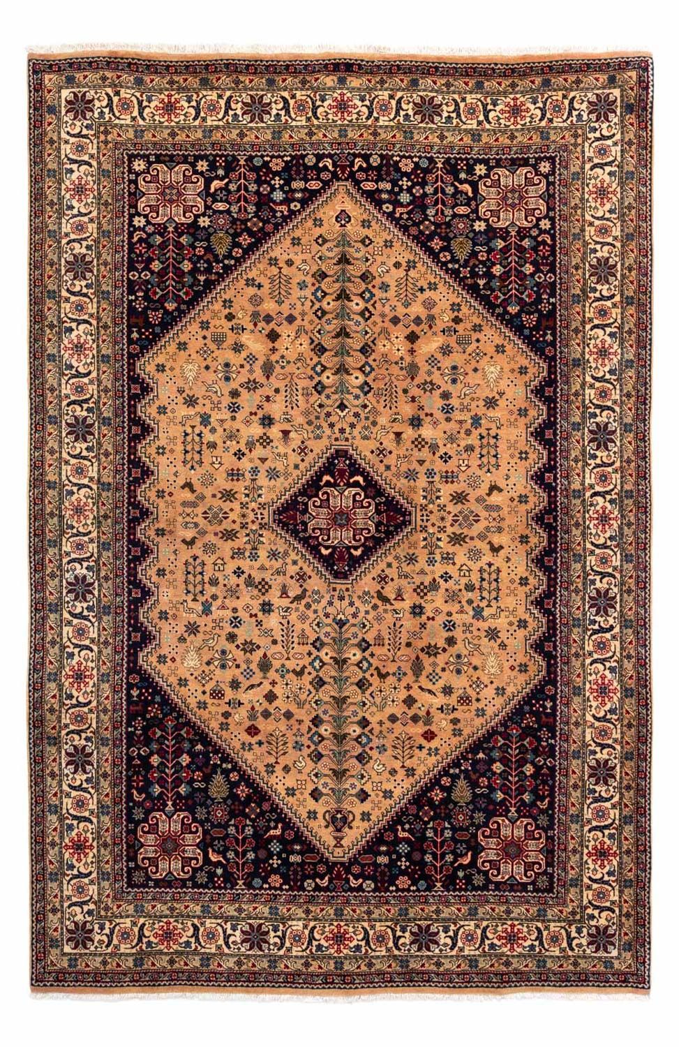 Tapis persan - Nomadic - 303 x 202 cm - marron