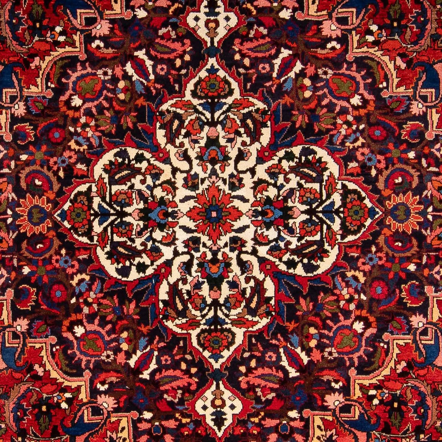 Perser Rug - Nomadic - 372 x 242 cm - dark red