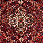 Tapis persan - Nomadic - 372 x 242 cm - rouge foncé