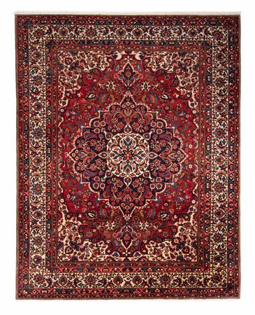 Tapis persan - Nomadic - 360 x 272 cm - rouge foncé