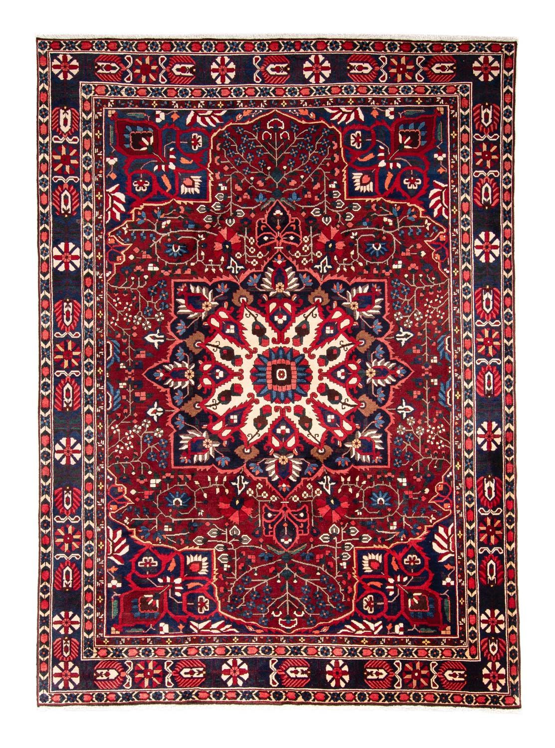 Tapete Persa - Nomadic - 360 x 268 cm - vermelho escuro