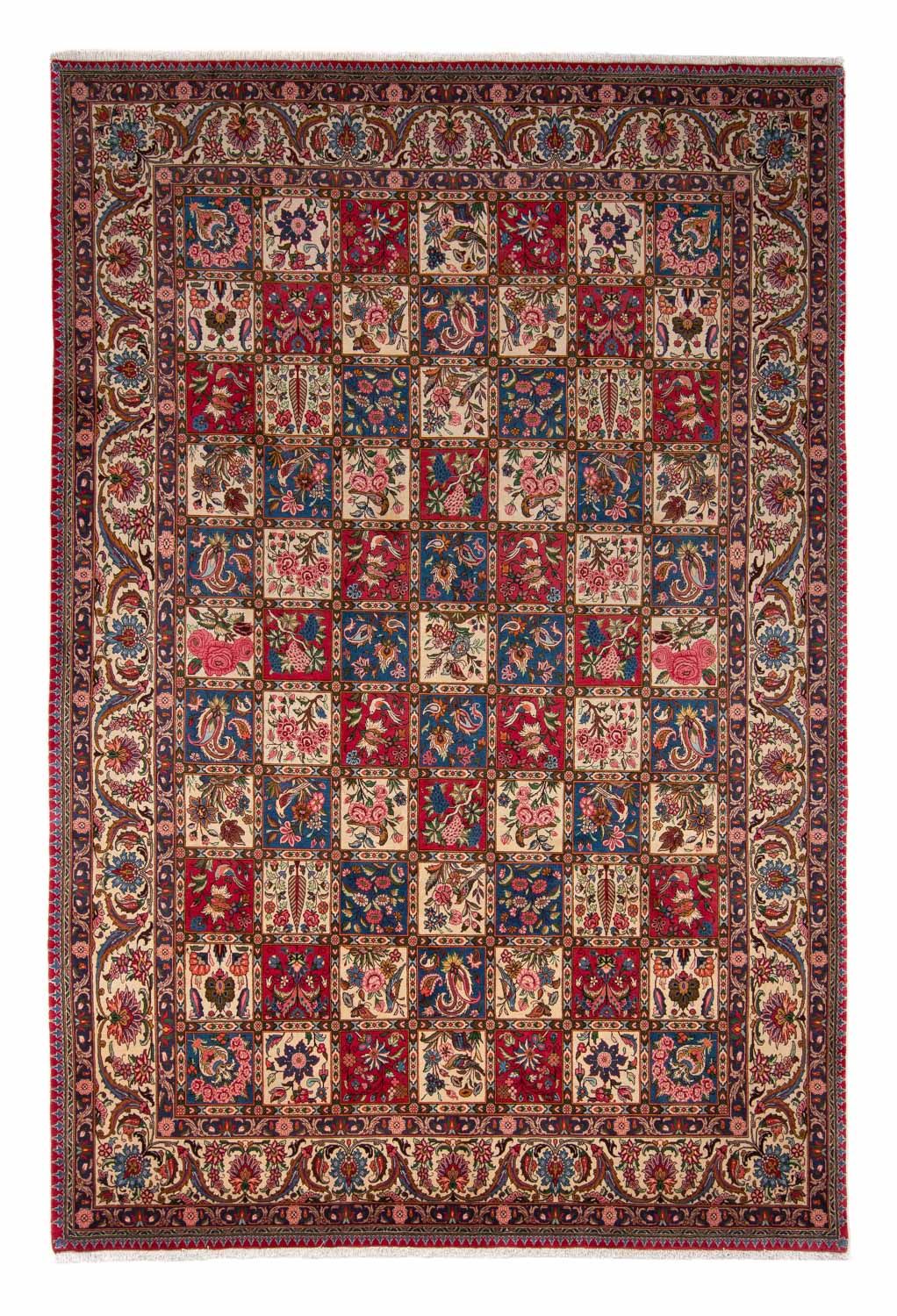 Tapis persan - Nomadic - 363 x 253 cm - rouge foncé