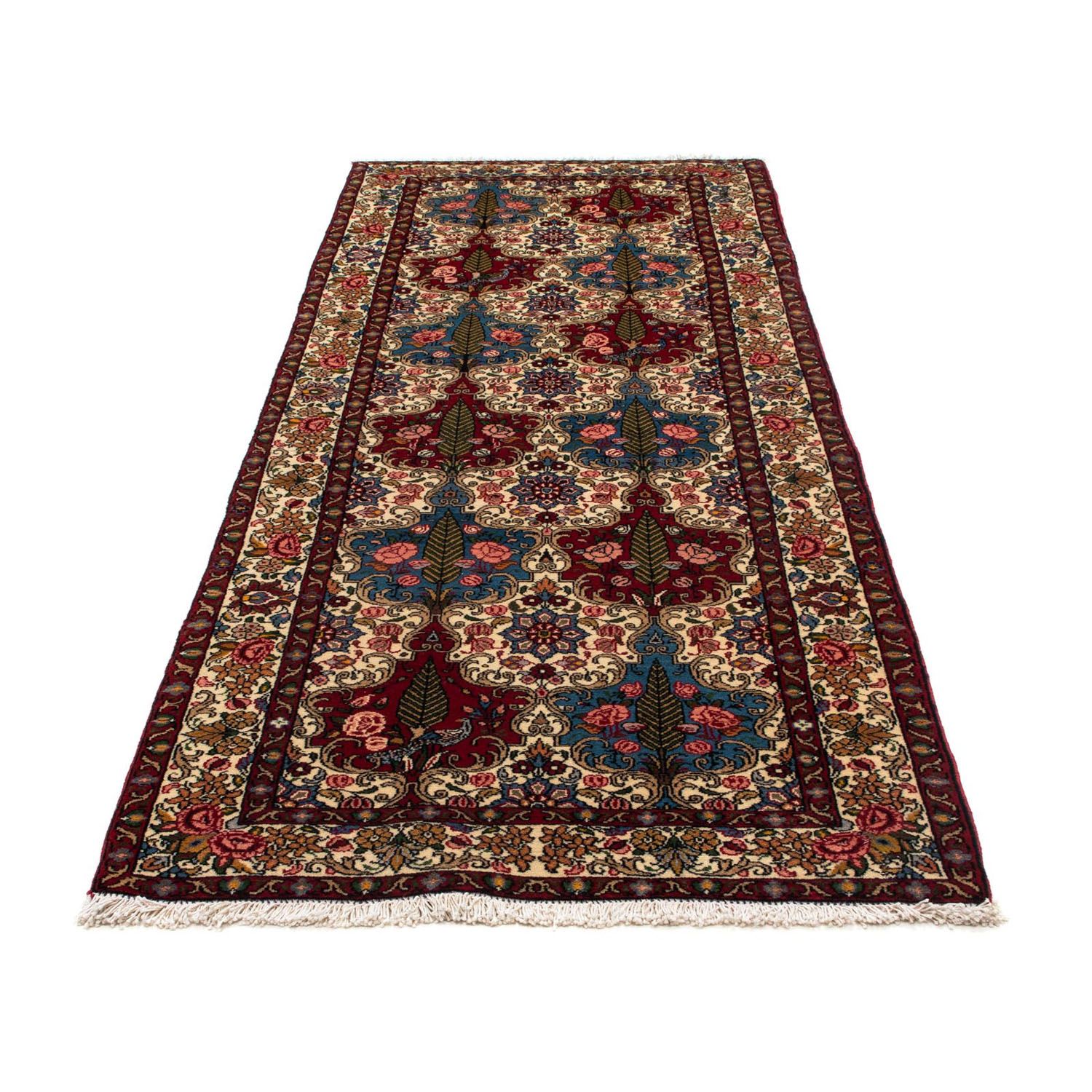 Tapis de couloir Tapis persan - Nomadic - 270 x 92 cm - beige