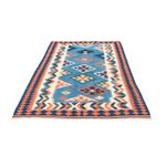 Tapis Kelim - Oriental - 194 x 133 cm - bleu