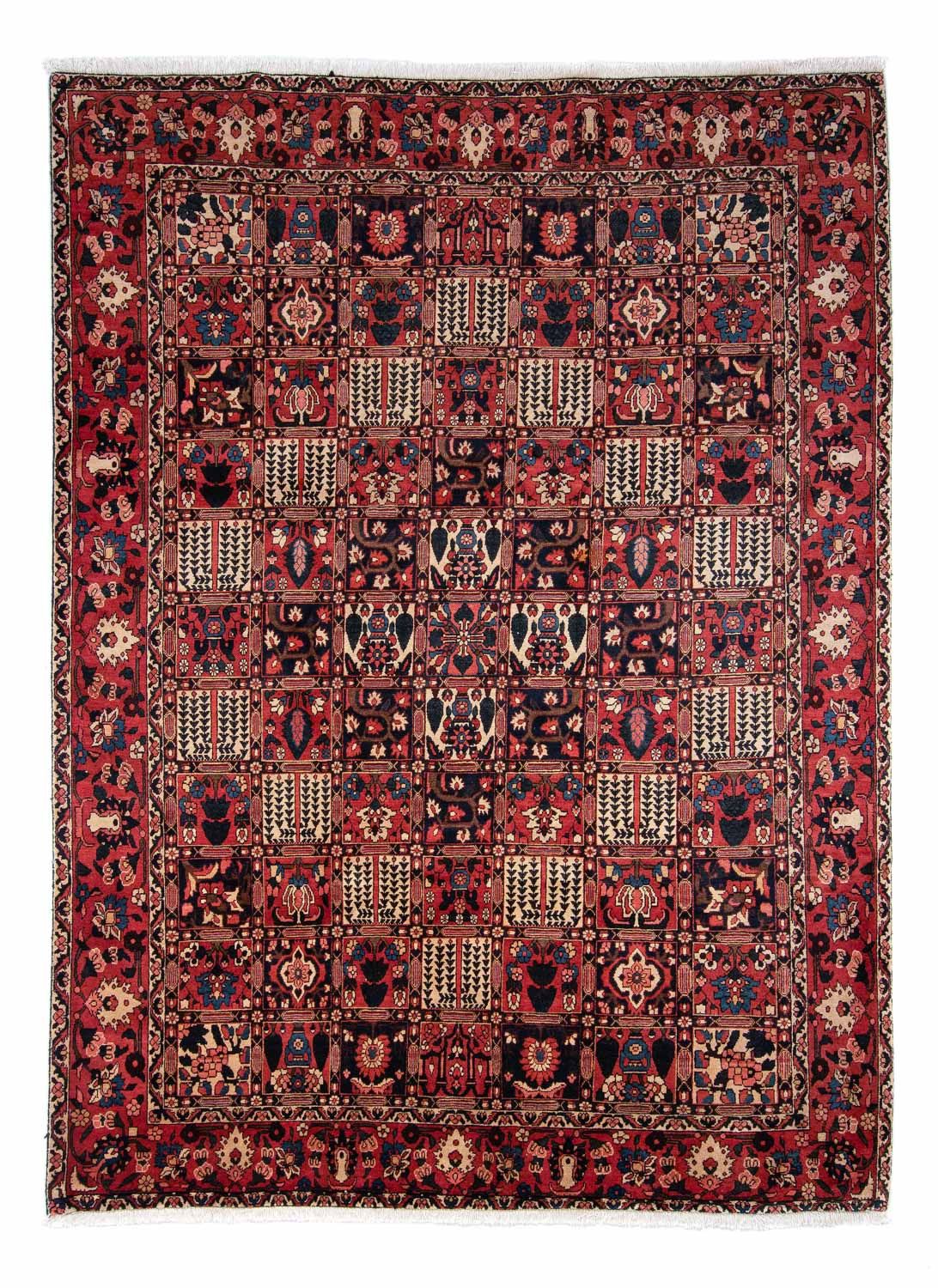 Tapis persan - Nomadic - 360 x 257 cm - rouge foncé