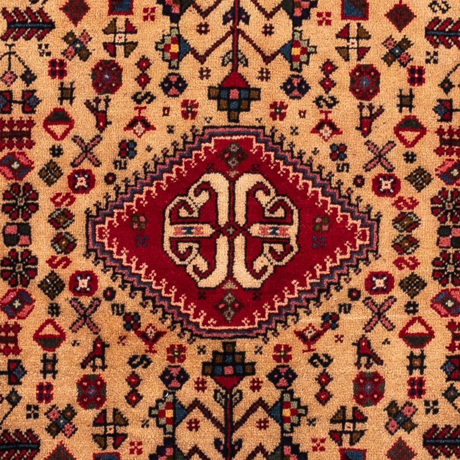 Perser Rug - Nomadic - 157 x 105 cm - dark red