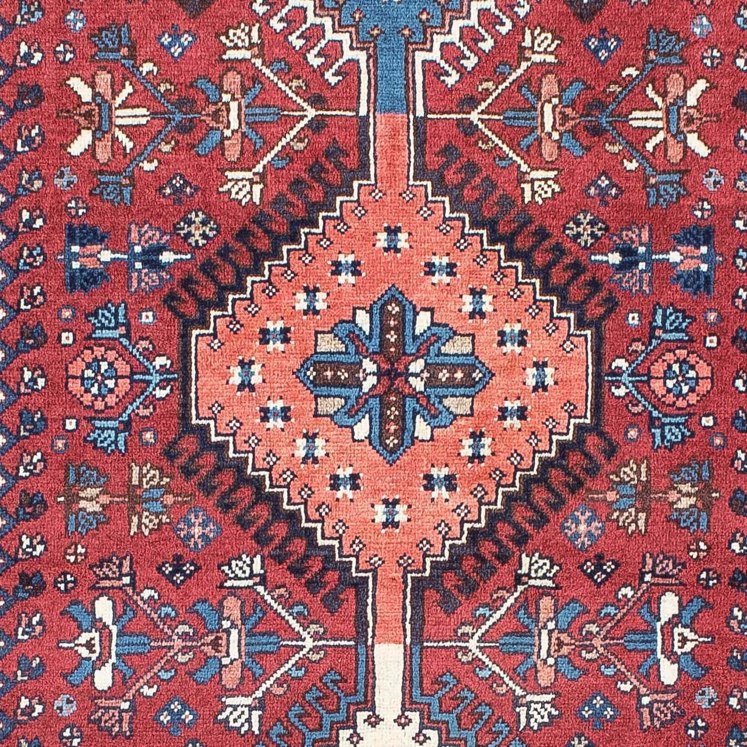 Alfombra de pasillo Alfombra persa - Nómada - 189 x 82 cm - rojo claro