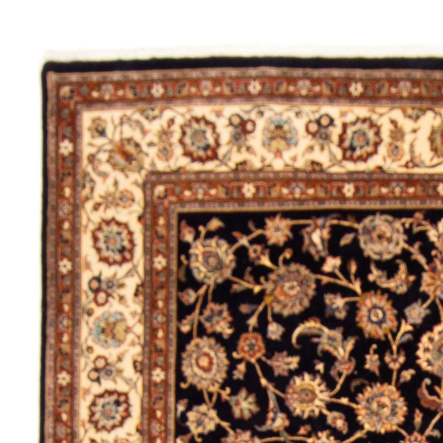 Persisk tæppe - Classic - 372 x 245 cm - mørkeblå