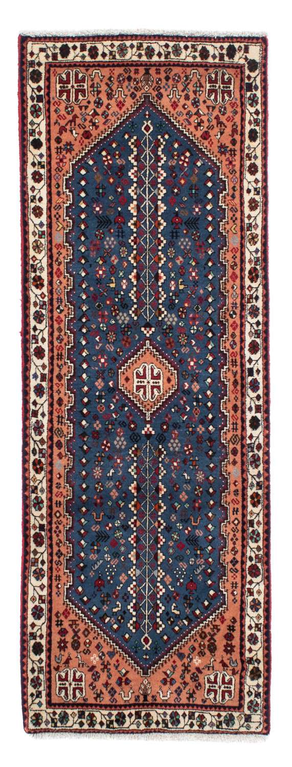 Runner Perský koberec - Nomádský - 206 x 78 cm - tmavě modrá