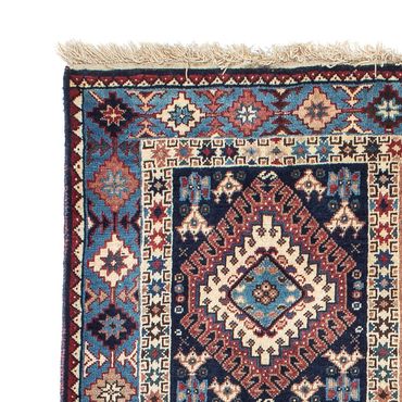 Tapis persan - Nomadic - 140 x 100 cm - bleu foncé