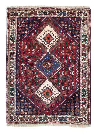 Perser Rug - Nomadic - 149 x 105 cm - dark red