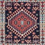 Tapis persan - Nomadic - 142 x 99 cm - bleu