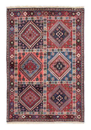 Tapis persan - Nomadic - 145 x 99 cm - rouge clair